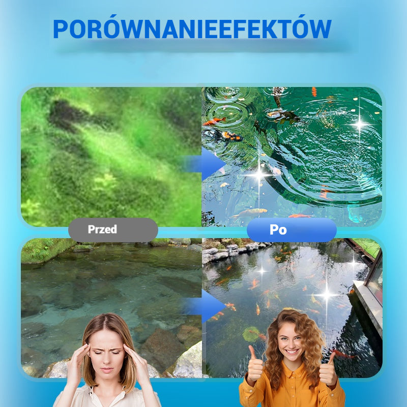 🐟500 g Premium Pond Powder | Klarowanie wody i kontrola glonów 🌊