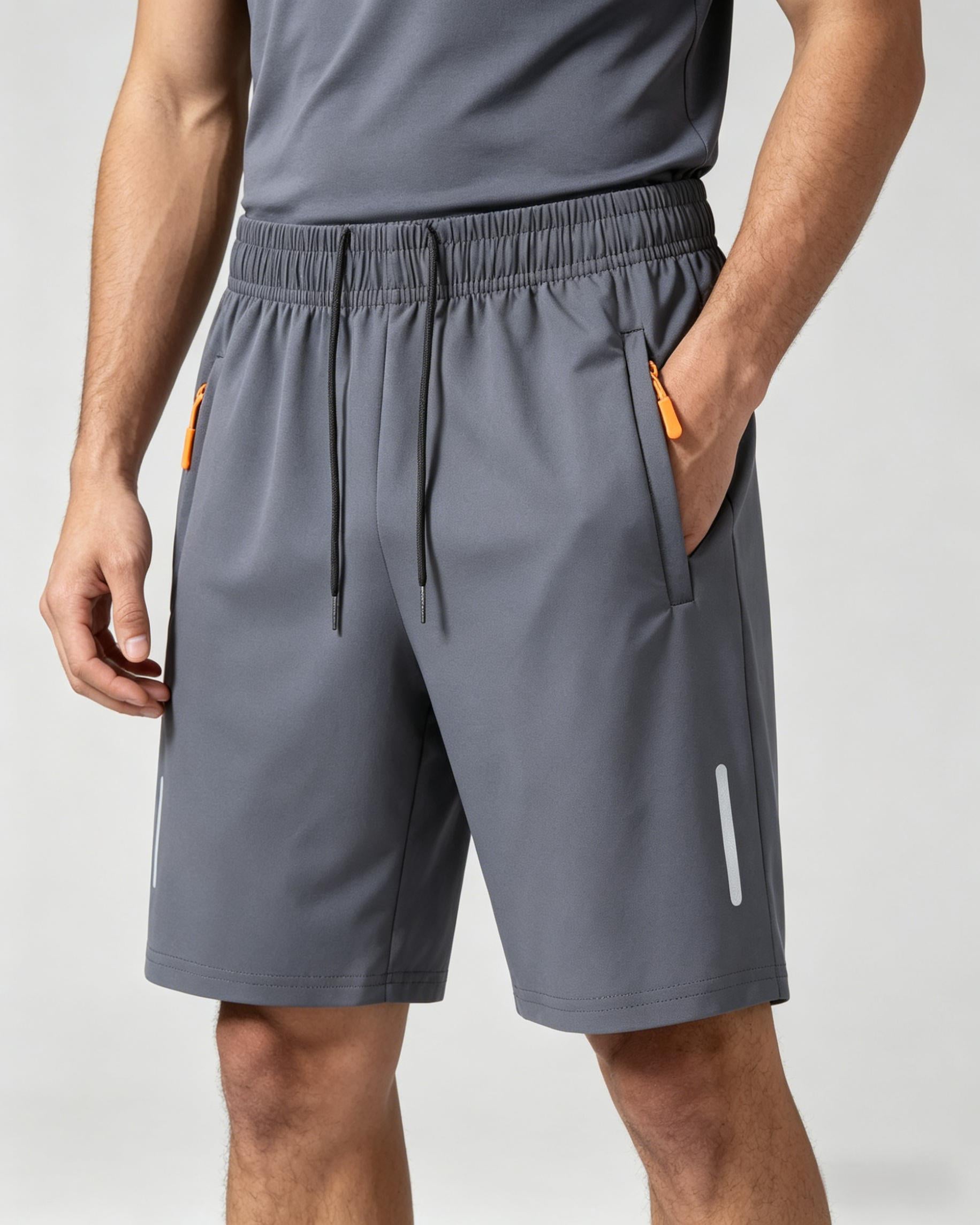 👖Męskie Szorty z Chłodzącego Materiału Lekkie Oddychające Szybkoschnące Elastyczne Na Lato Kup 1 Otrzymaj 1 Gratis