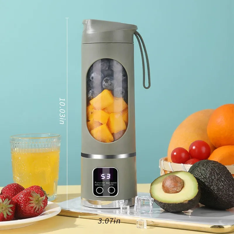 🍹 Bezprzewodowy mini blender przenośny do owoców smoothie i napojów