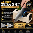 Ograniczona czasowo zniżka 40%!  Wielofunkcyjna bezprzewodowa elektryczna ostrzałka do noży, akumulatorowa