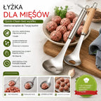 [2 piezas] Molde para albóndigas de acero inoxidable 304 – ideal para hacer albóndigas de carne y de pescado, perfecto para cocinar en casa