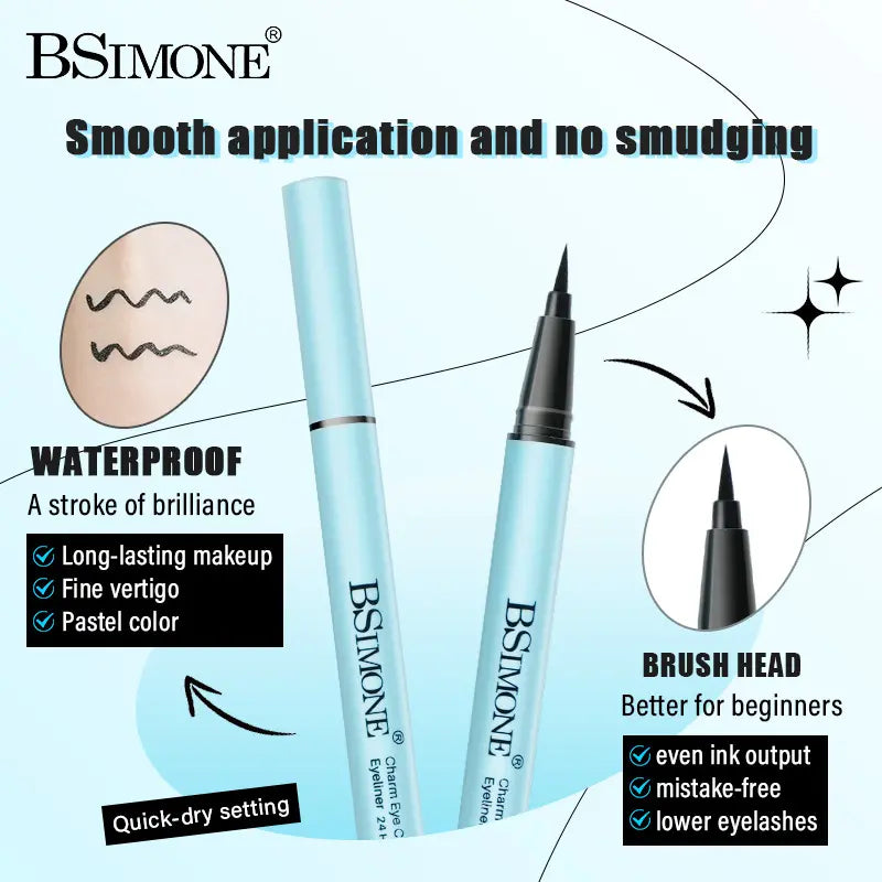 【Kup 1, a 1 otrzymasz gratis】Niezwykle cienki, wodoodporny eyeliner w płynie