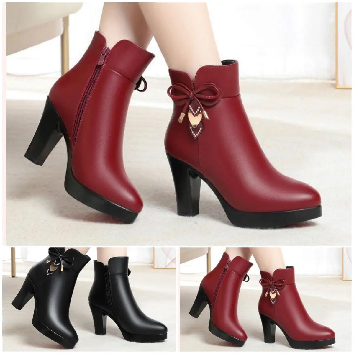 ✨👢【34-41】2026 nowy model wprowadzony na rynek! Modne i eleganckie damskie buty ze skóry naturalnej