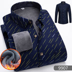 【50% zniżki】👔【L-5XL】Ciepła koszula biznesowa z długim rękawem