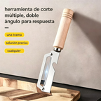 ✅Kup 1, a 1 otrzymasz gratis (2 sztuki) 🧅🔪 Wielofunkcyjna obieraczka kuchenna: obiera, kroi warzywa i otwiera butelki! 🔥