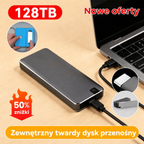 ⚡💾 Dysk Przenośny 128TB - Superszybki Transfer Danych.Natychmiastowe Kopiowanie Zdjęć i Filmów