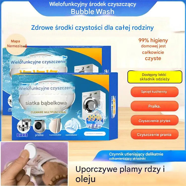 【3 pudełka】【Nowo opracowane】Wielofunkcyjne musujące tabletki czyszczące