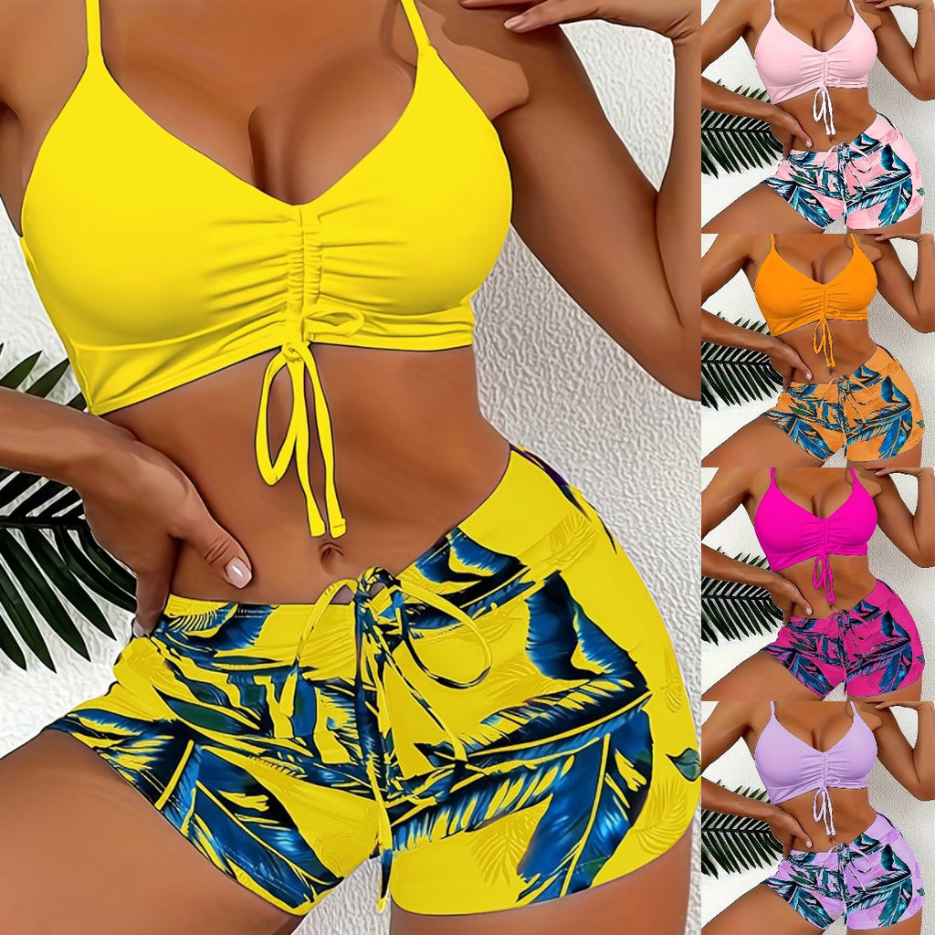50% zniżki🏊‍👙【S-2XL】2026 Nowy elegancki kostium kąpielowy z nadrukiem w dużym rozmiarze