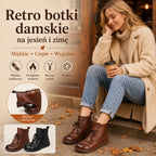 【Rozmiary 35-40】🌷👢Przedsprzedaż wczesną jesienią🎉 Damskie buty retro wykonane z miękkiej skóry