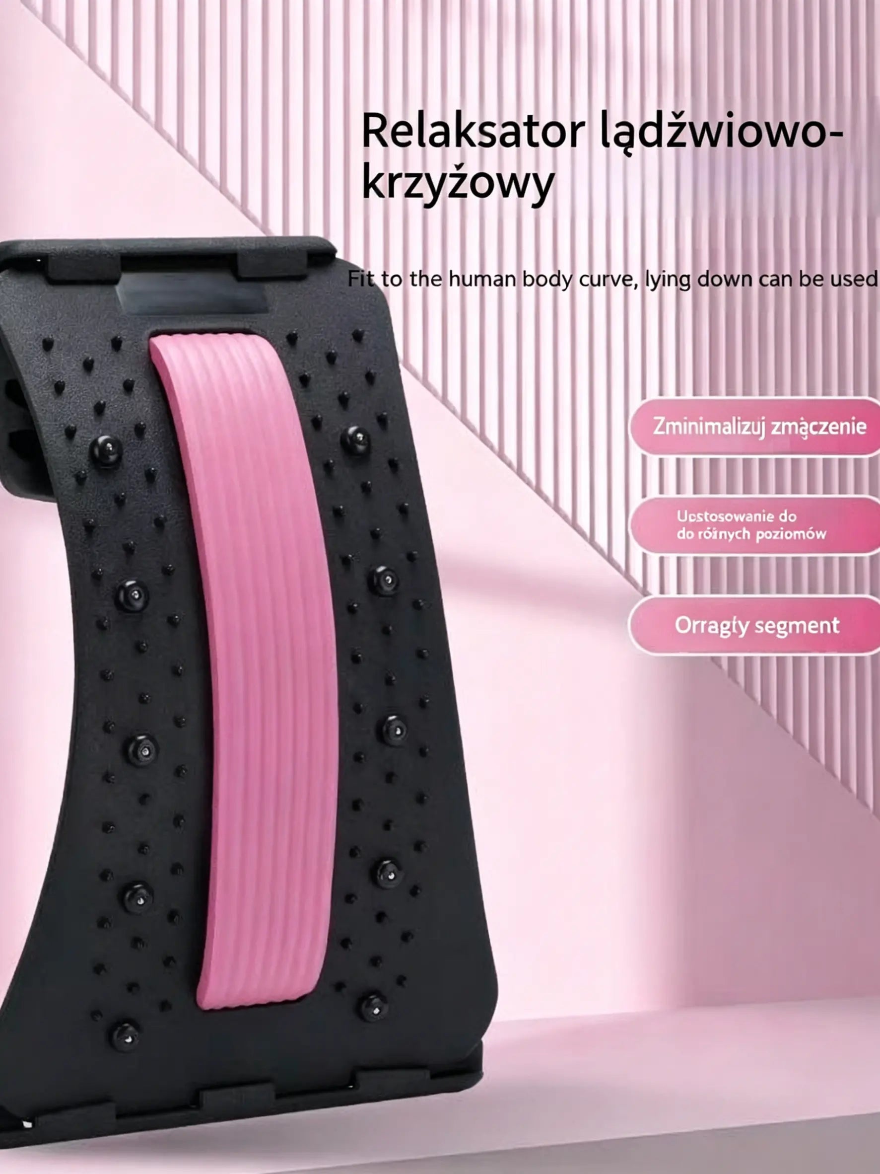 Korektor kręgosłupa 26° – natychmiastowa ulga dla pleców