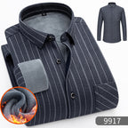 【50% zniżki】👔【L-5XL】Ciepła koszula biznesowa z długim rękawem