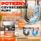 50% ZNIŻKI - Skuteczne musujące tabletki czyszczące, które szybko rozpuszczają zatory spowodowane przetłuszczającymi się włosami i udrażniają odpływy; dodatkowo działają odświeżająco i antybakteryjnie.