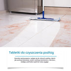 【24 tabletki】 Musujące tabletki do mycia podłóg – natychmiastowy blask bez wysiłku