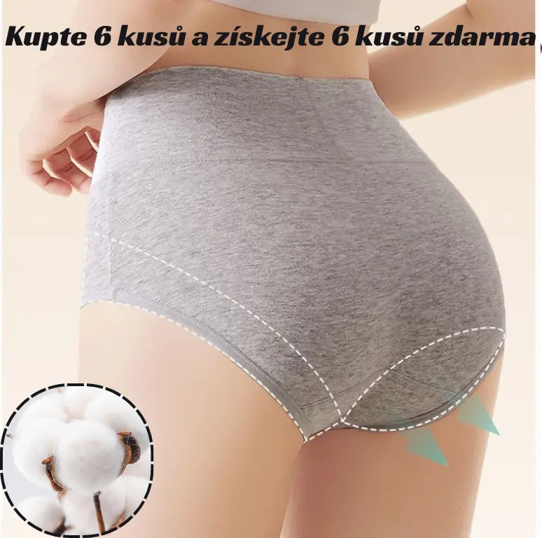 Majtki z wysokim stanem i podniesieniem bioder, wykonane z najwyższej jakości bawełny ✨️ (45-105 kg)