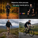 4 sztuka 99 zł🏃‍♀️ Sportowa orteza na kolano👉 Kolano potrzebuje czasu. Ta taśma Ci go zapewni.