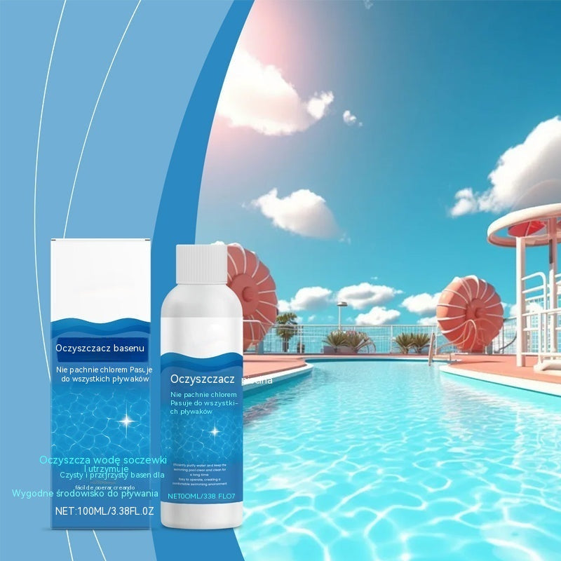 ⏰💦Kup 1 i otrzymaj 1 gratis🏊‍♂️ Płyn klarujący do basenów – Krystalicznie czysta woda w kilka godzin, bez wysiłku ✨