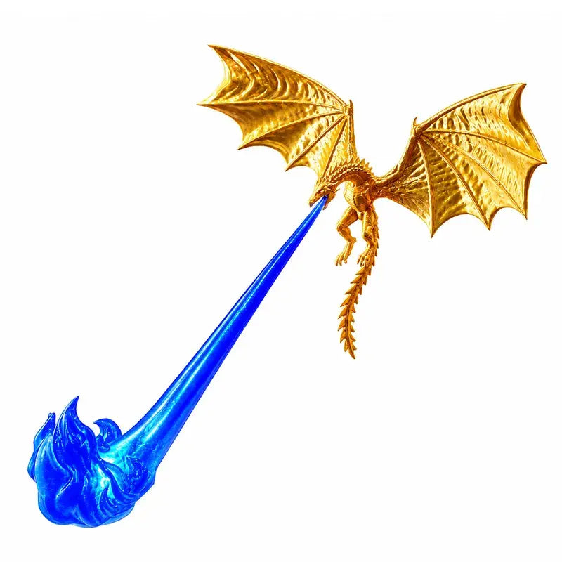 🐉🔥 Lampa LED 3D z ziejącym ogniem smokiem | Dekoracja biblioteczna z fantazją i blaskiem