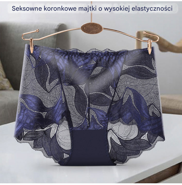 🔥【Kup3, a otrzymasz 2】💋【40-105kg】 Seksowna, oddychająca damska bielizna ze średnim stanem