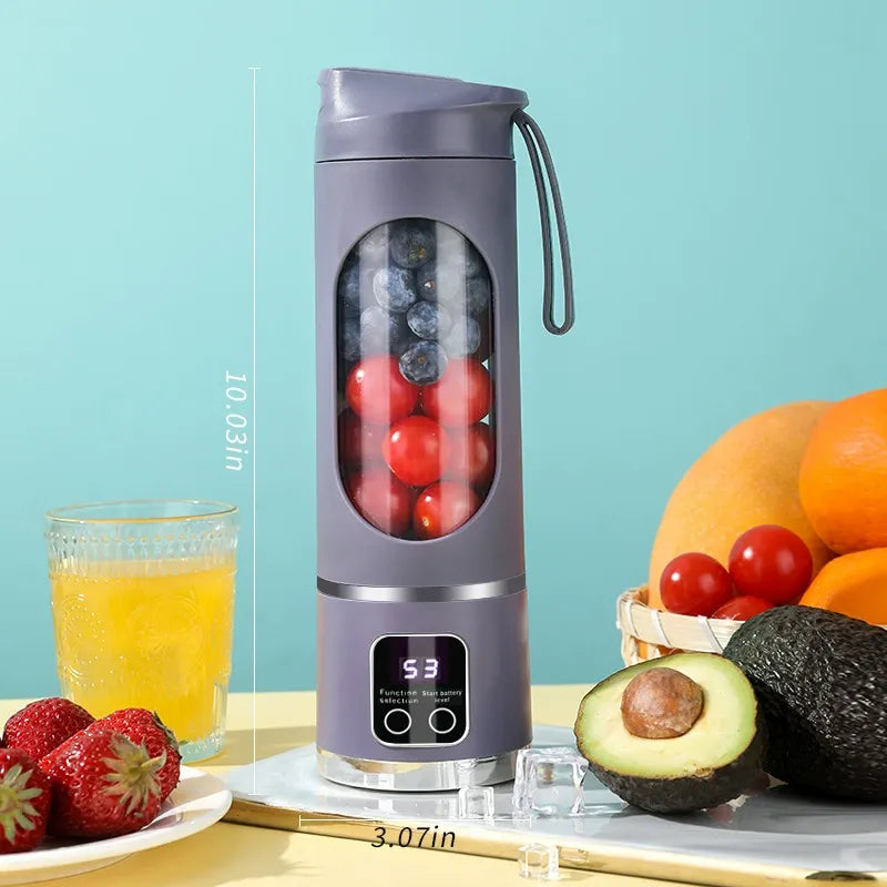 🍹 Bezprzewodowy mini blender przenośny do owoców smoothie i napojów
