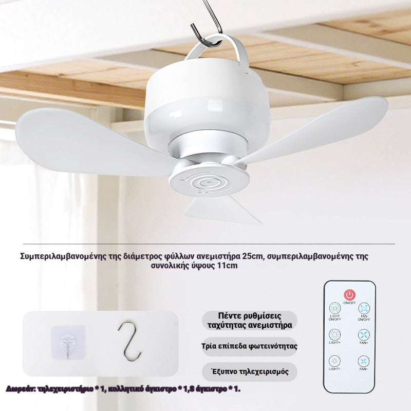 ⏰ Oferta limitowana: Wentylator sufitowy z akumulatorem i oświetleniem LED!
