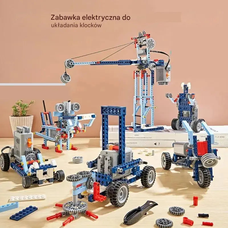 【Ograniczona zniżka 50%】Zestaw LEGO Electric Robot Construction dla dzieci