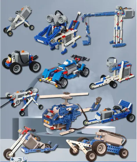 【Ograniczona zniżka 50%】Zestaw LEGO Electric Robot Construction dla dzieci