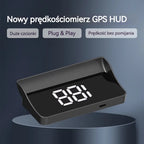 【Szwajcarska wojskowa nawigacja GPS „Unikanie kar”】Nowy prędkościomierz i obrotomierz GPS z wyświetlaczem HUD