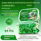 2 opakowania (100 tabletek)🎉. Bio‑enzymatyczne kapsułki do usuwania nieprzyjemnych zapachów z odpływów.