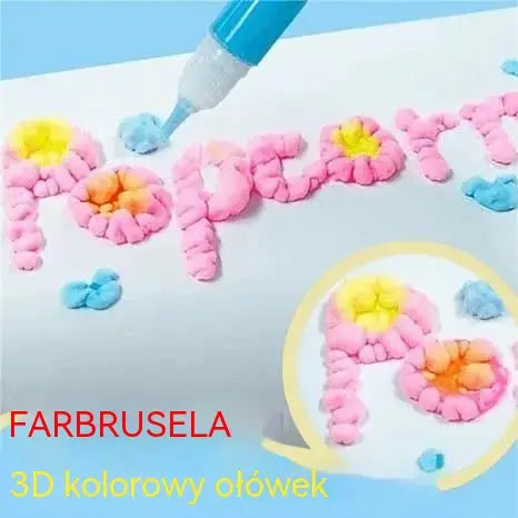 【Kup 1, drugi gratis】Długopis do druku 3D dla dzieci: Rysowanie wypukłych wzorów z efektem popcornu (DIY)