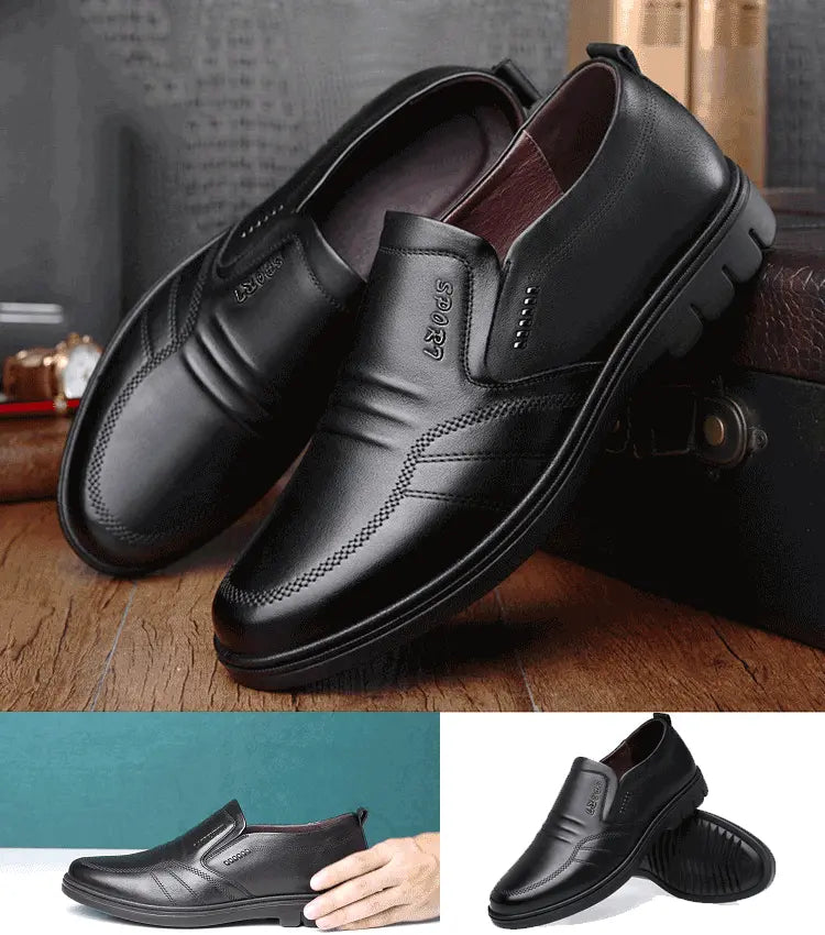 【30% OFF】🔥【39-44】Meskie skorzane buty biznesowe