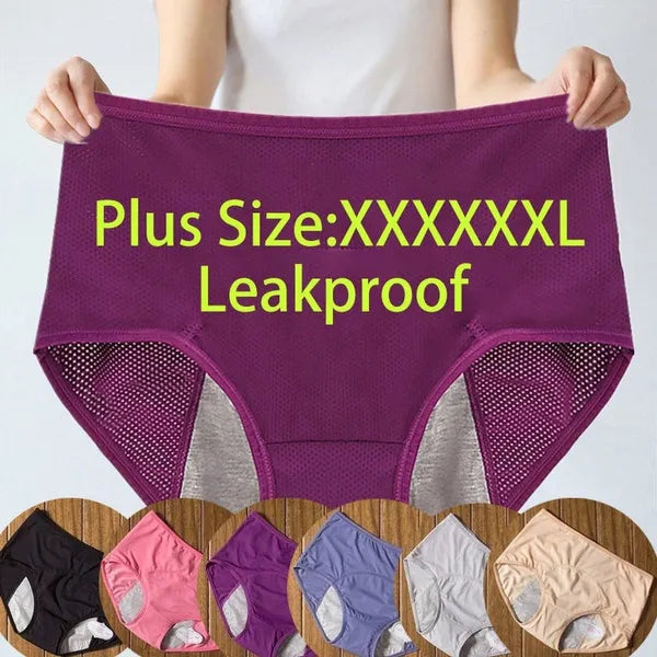 Płatność przy odbiorze🔥🩲2026 Nowa ulepszona bielizna z wysokim stanem i szczelnym stanem【L-8XL】