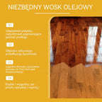 Spray do polerowania drewna z woskiem pszczelim 120 ml (zawiera gąbkę i ręcznik) do pielęgnacji mebli, zapobiegania pęknięciom i ochrony farby.