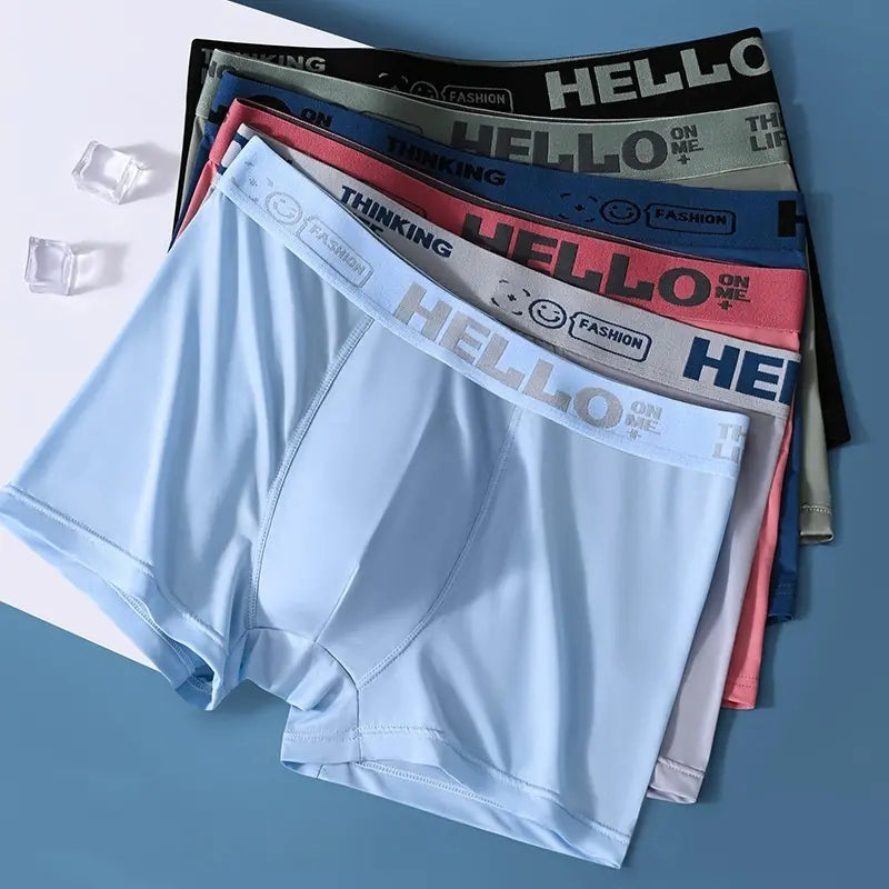 [kup 3 otrzymaj 3 za darmo] Nowe antybakteryjne bokserki męskie U Curved Mesh Modal Plus Size