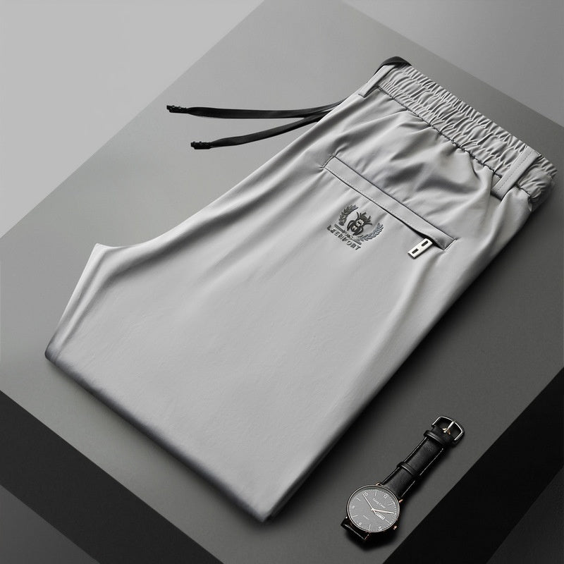 👖Hit Sprzedaży 【Rabat 50%】 [40-115 kg] Nowe męskie spodnie z elastycznego jedwabiu na wiosnę i lato 2026