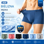 [kup 3 otrzymaj 3 za darmo] Nowe antybakteryjne bokserki męskie U Curved Mesh Modal Plus Size
