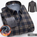 【50% zniżki】👔【L-5XL】Ciepła koszula biznesowa z długim rękawem
