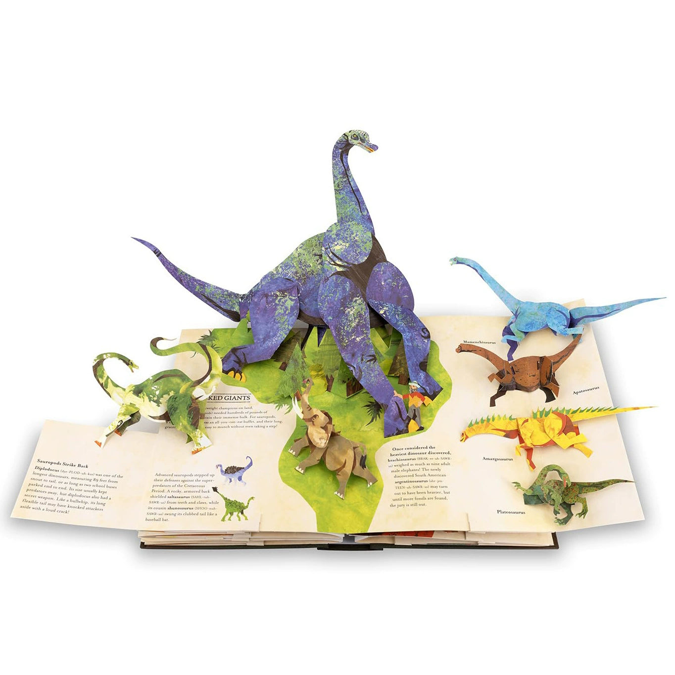 【49% OFF】📕 3DEnclopediaPrehistoriaDinozauryKsiążka-rozkładanka Encyklopedia dinozaurów
