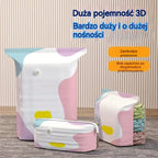 【Zestaw 5 elementów】Duży, kompresowalny worek próżniowy: nie wymaga pompki, szczelny i idealny do oszczędzania miejsca w walizkach i w domu