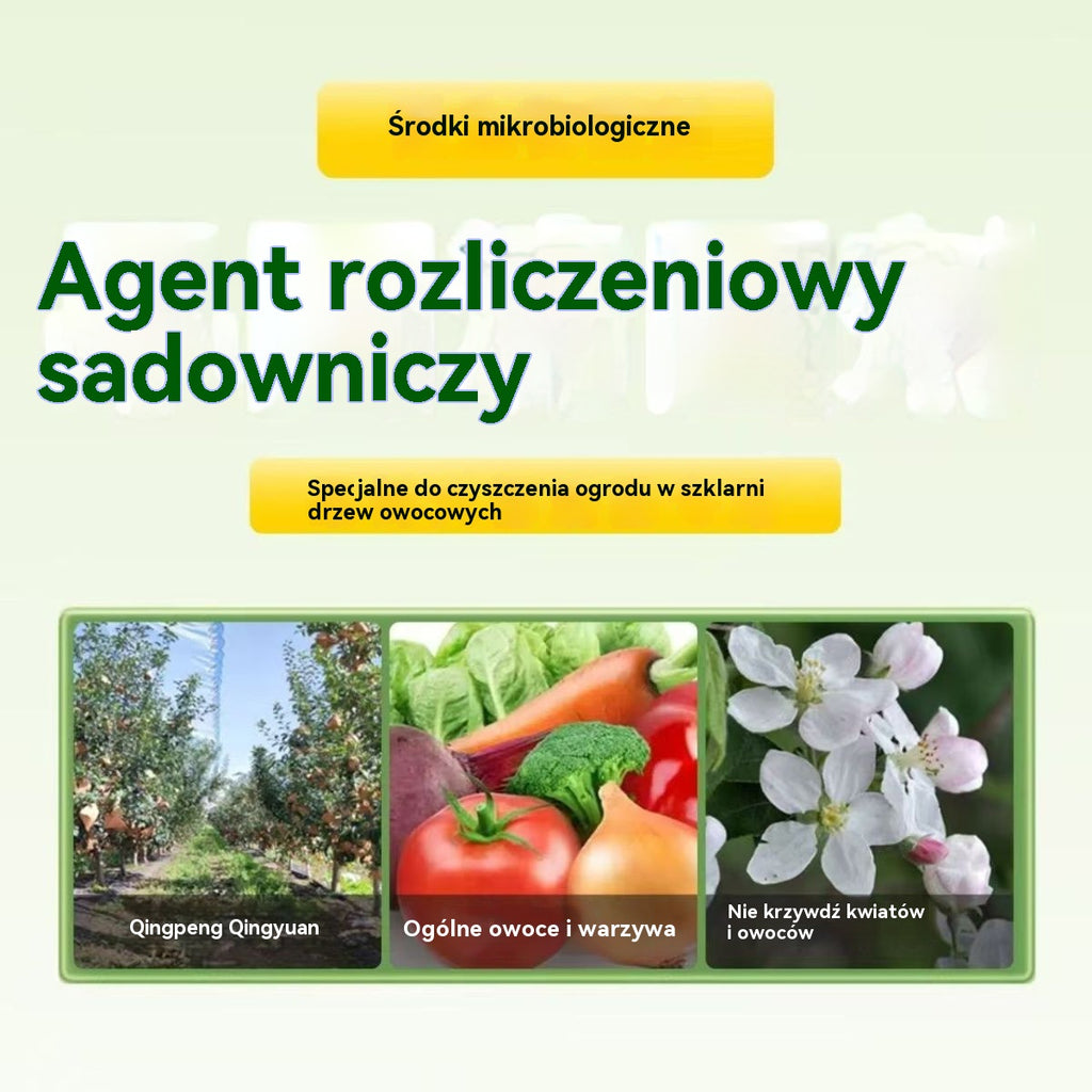 🍎 🍏🍑 Środek czyszczący do sadów – antybakteryjny + 50% zniżki!