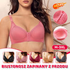 Trzyczęściowy komplet💥 Wysokiej jakości bezszwowy biustonosz push-up, stylowy i seksowny, zapobiega wpadkom w garderobę.
