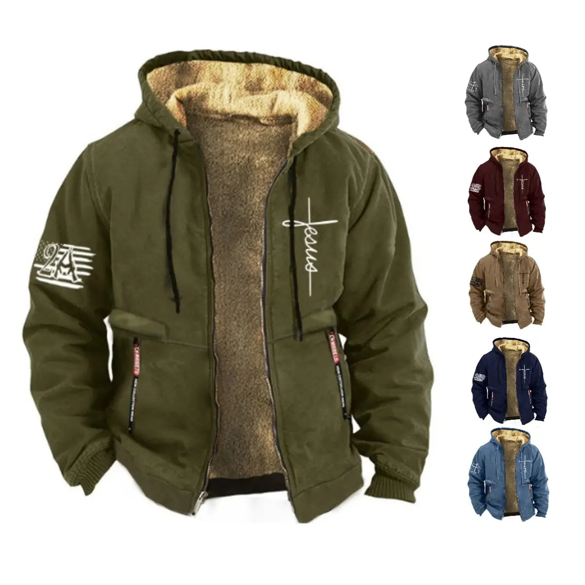 【Płatność przy odbiorze】【S–3XL】Elegancka i ciepła męska bluza polarowa na jesień i zimę