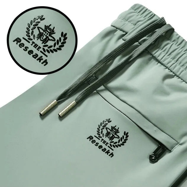 🧊【50% OFFs】【M-5XL】Letnie cienkie, lodowe, jedwabne, swobodne spodnie męskie