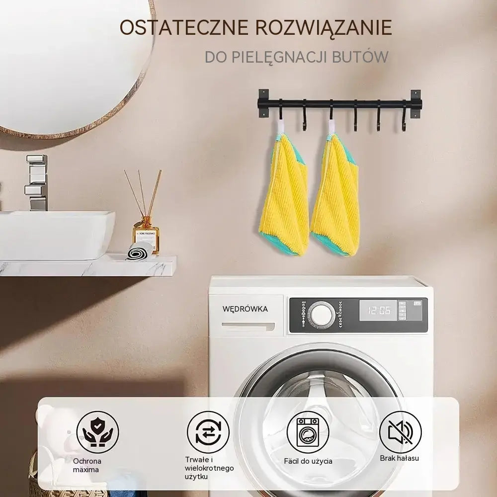 [Kup 1, a otrzymasz 1 gratis] Cylindryczny worek do prania butów w pralce oraz do ich pielęgnacji.