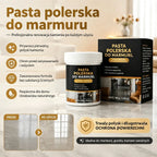 Dwie butelki za jedyne 109 zł! ✨ Pasta do polerowania marmuru – usuń zarysowania, przywróć połysk i zabezpiecz powierzchnię w zaledwie 2 minuty
