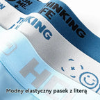 [kup 3 otrzymaj 3 za darmo] Nowe antybakteryjne bokserki męskie U Curved Mesh Modal Plus Size