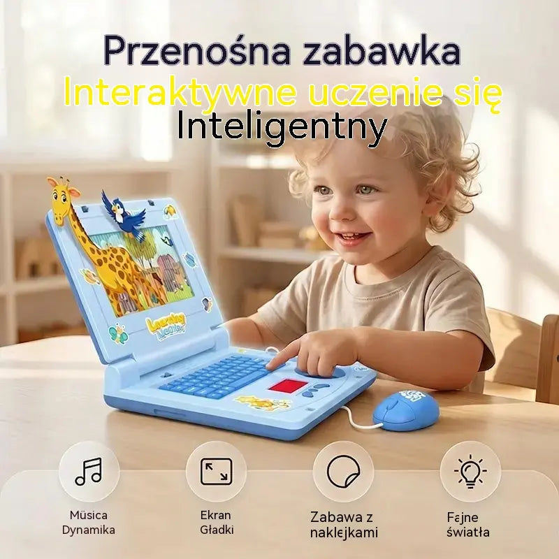 🎁 Komputer edukacyjny dla dzieci | Kreatywny prezent dla maluchów