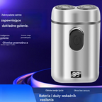 🔥 Tylko dziś -50%! Mini golarka elektryczna z wyświetlaczem LED i podwójnymi ostrzami