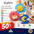 Specjalna oferta niespodzianka! 🔮Opanuj magię rysowania! 👩‍🎨Papier do rysowania z teksturą pianki