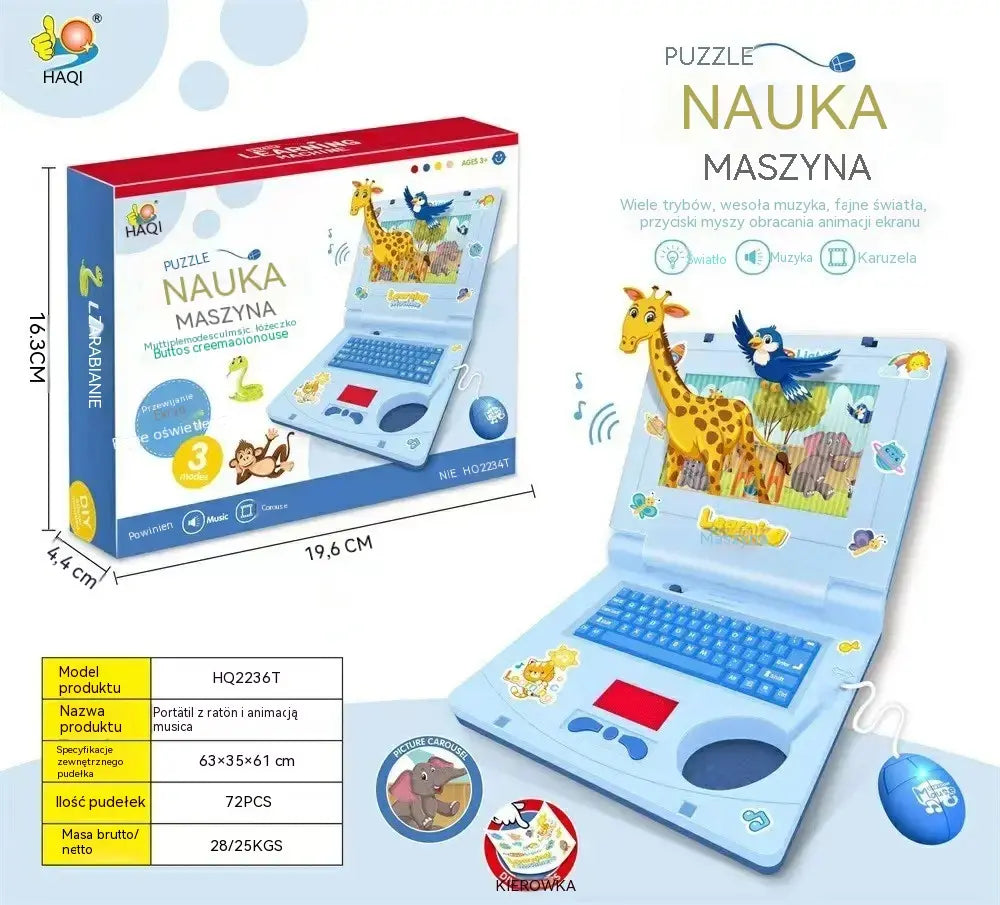 🎁 Komputer edukacyjny dla dzieci | Kreatywny prezent dla maluchów