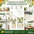 🍊[Zapach pomarańczy]Silny, wielofunkcyjny spray do usuwania oleju – zmniejsza szorowanie, ułatwiając czyszczenie